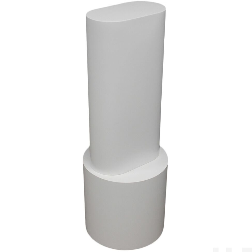 White Belt Displays with Round Base