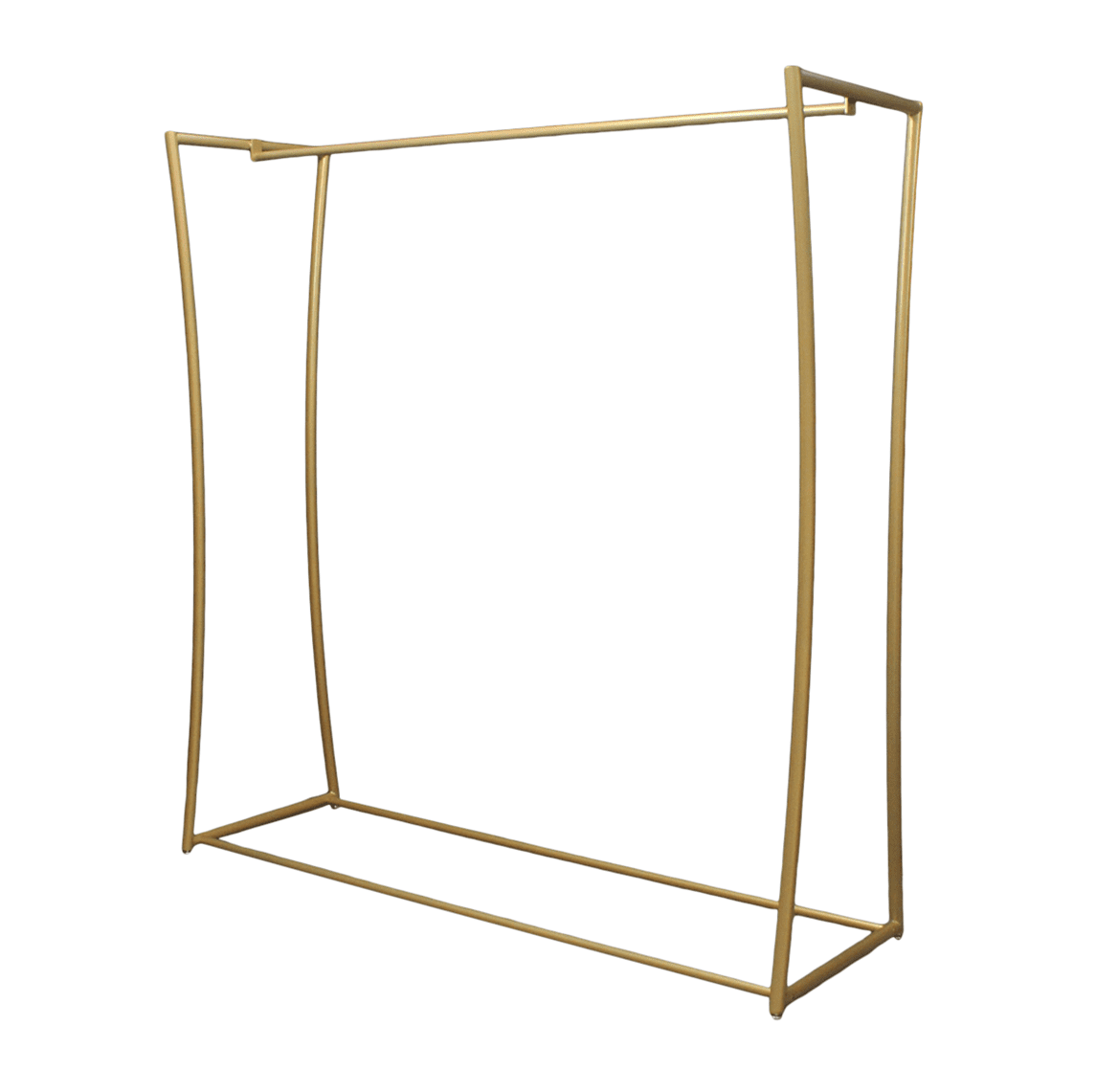 Curved Free Standing Dress Rack