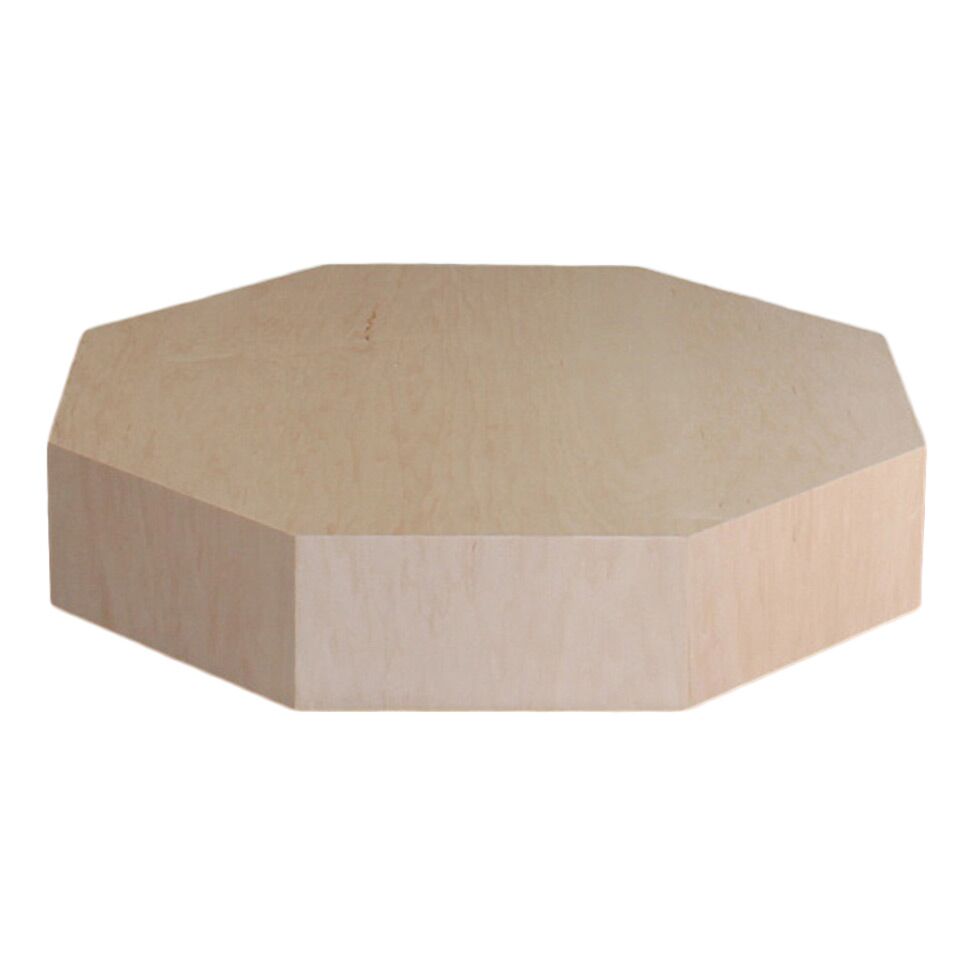 Maple Octagon Bridal Riser
