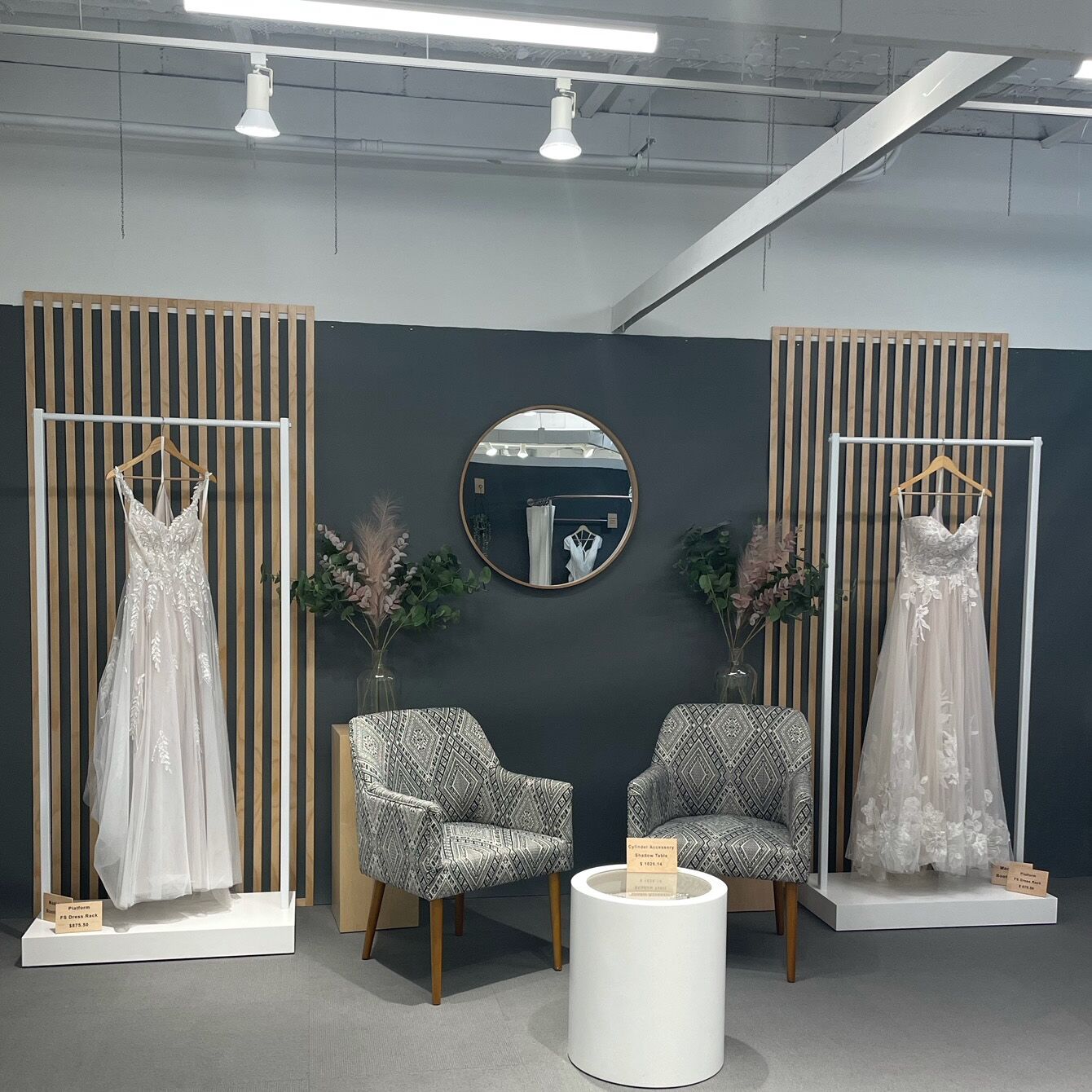 Single Platform Free Standing Dress Rack - Image 4