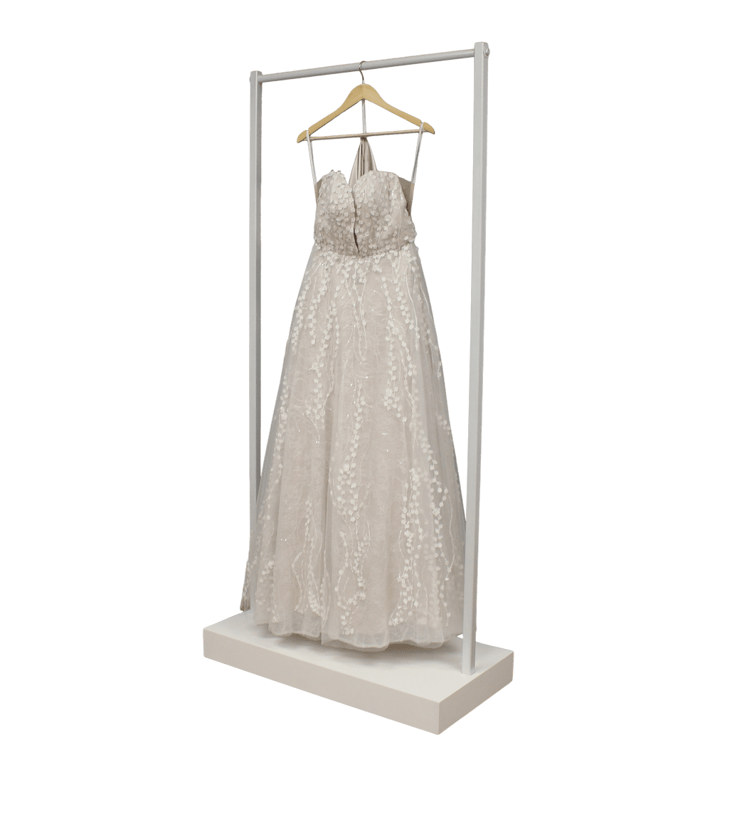 Single Platform Free Standing Dress Rack - Image 2