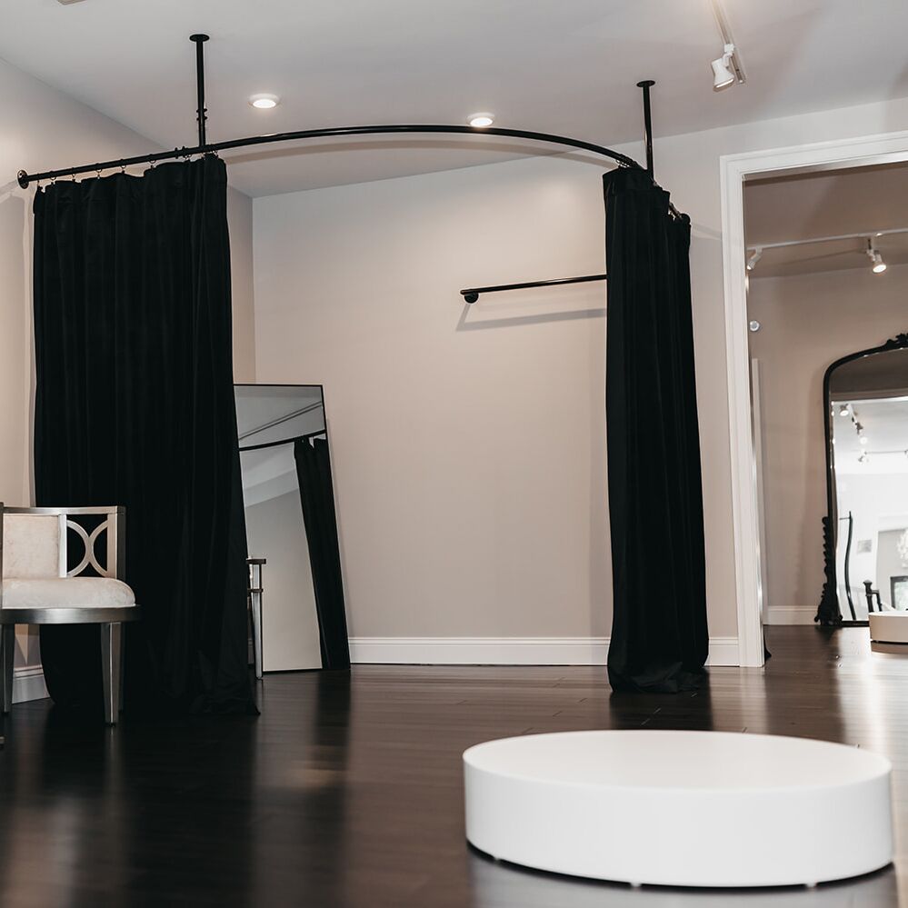 Curved Fitting Rooms